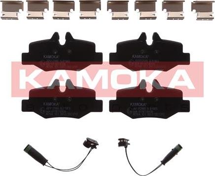 Kamoka JQ1012988 - Тормозные колодки, дисковые, комплект autosila-amz.com