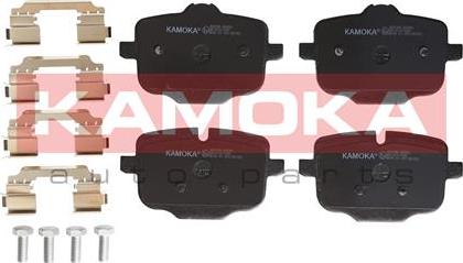 Kamoka JQ101240 - Тормозные колодки, дисковые, комплект autosila-amz.com