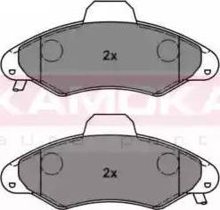 Kamoka JQ1012552 - Тормозные колодки, дисковые, комплект autosila-amz.com