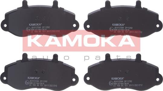 Kamoka JQ1012584 - Тормозные колодки, дисковые, комплект autosila-amz.com