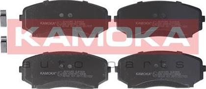 Kamoka JQ101265 - Тормозные колодки, дисковые, комплект autosila-amz.com