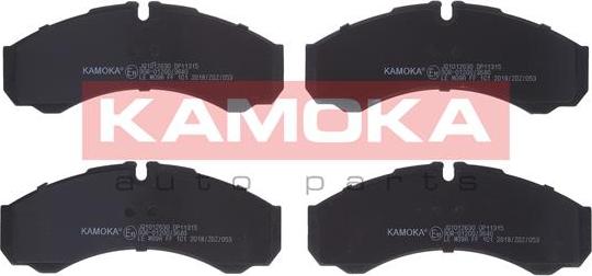 Kamoka JQ1012630 - Тормозные колодки, дисковые, комплект autosila-amz.com