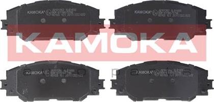 Kamoka JQ101262 - Тормозные колодки, дисковые, комплект autosila-amz.com