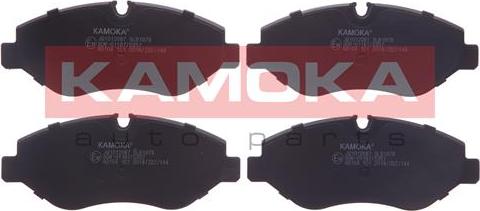 Kamoka JQ1012087 - Тормозные колодки, дисковые, комплект autosila-amz.com