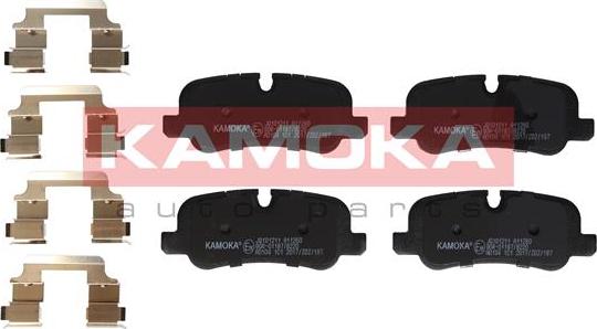 Kamoka JQ101211 - Тормозные колодки, дисковые, комплект autosila-amz.com