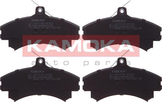 Kamoka JQ1012186 - Тормозные колодки, дисковые, комплект autosila-amz.com