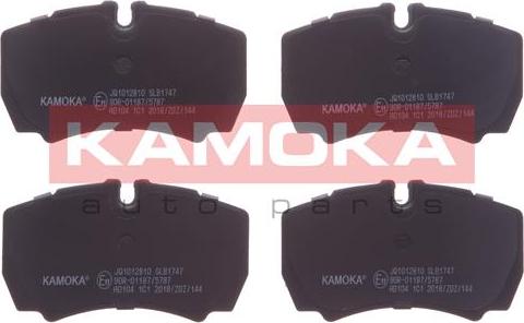 Kamoka JQ1012810 - Тормозные колодки, дисковые, комплект autosila-amz.com