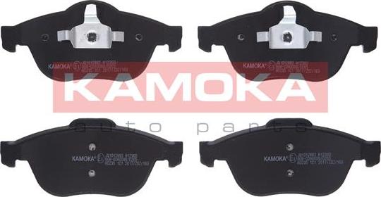 Kamoka JQ1012882 - Kолодки дисковые п._Renault Espace 2.0-3.0DCi 02>+Laguna 1.6-2.2DCi 01> autosila-amz.com