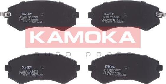 Kamoka JQ1012332 - Тормозные колодки, дисковые, комплект autosila-amz.com