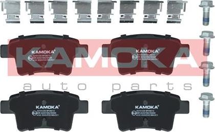 Kamoka JQ101220 - Тормозные колодки, дисковые, комплект autosila-amz.com