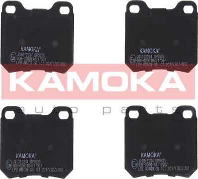 Kamoka JQ1012234 - Тормозные колодки, дисковые, комплект autosila-amz.com