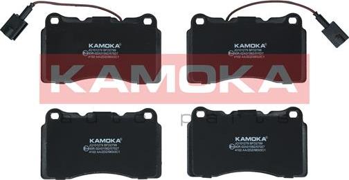 Kamoka JQ101279 - Тормозные колодки, дисковые, комплект autosila-amz.com