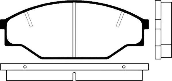 Kavo Parts BP-9010 - Тормозные колодки, дисковые, комплект autosila-amz.com