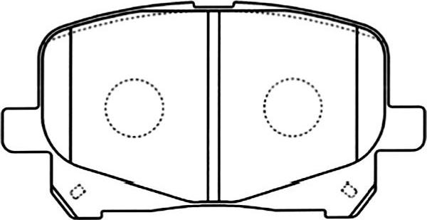 Kavo Parts BP-9085 - Тормозные колодки, дисковые, комплект autosila-amz.com