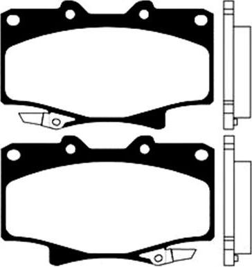 Kavo Parts BP-9029 - Тормозные колодки, дисковые, комплект autosila-amz.com