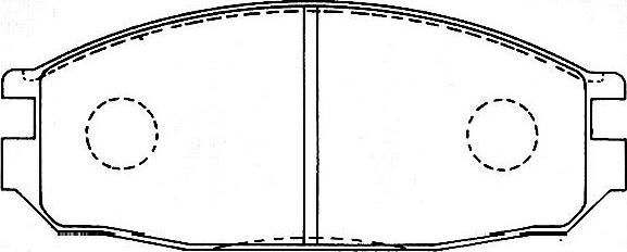 Kavo Parts BP-6596 - Тормозные колодки, дисковые, комплект autosila-amz.com