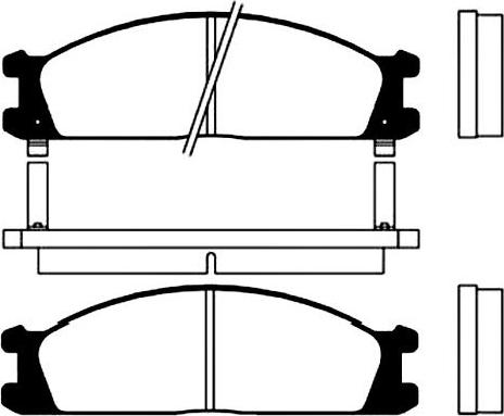 Kavo Parts BP-6520 - Тормозные колодки, дисковые, комплект autosila-amz.com