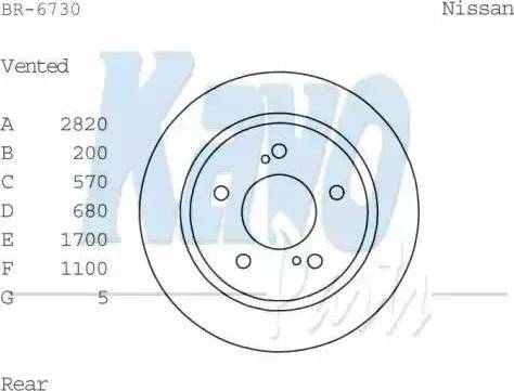 IPS Parts IBP-1113 - Тормозной диск autosila-amz.com