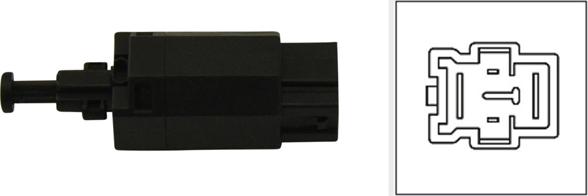 Kavo Parts EBL-4505 - Выключатель фонаря сигнала торможения autosila-amz.com
