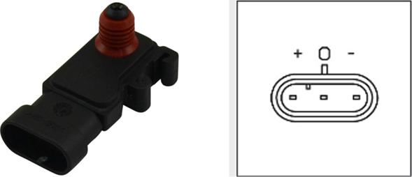 Kavo Parts EMS-1002 - Датчик, давление во впускной трубе autosila-amz.com