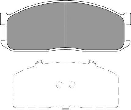 Kavo Parts KBP-4566 - Тормозные колодки, дисковые, комплект autosila-amz.com