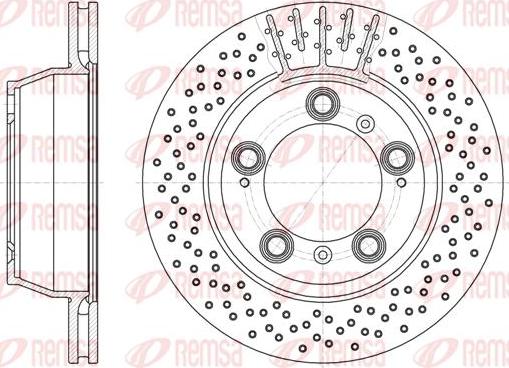 Kawe 6941 10 - Тормозной диск autosila-amz.com