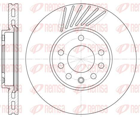 Kawe 6494 10 - Тормозной диск autosila-amz.com