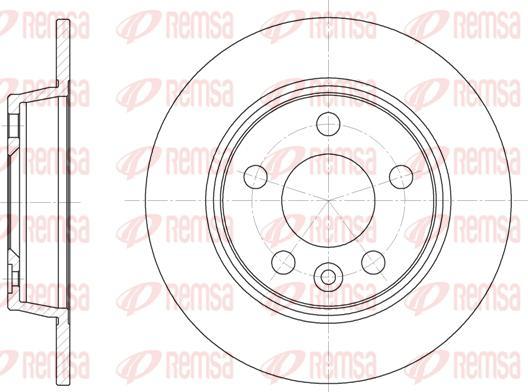 Kawe 6453 00 - Тормозной диск autosila-amz.com