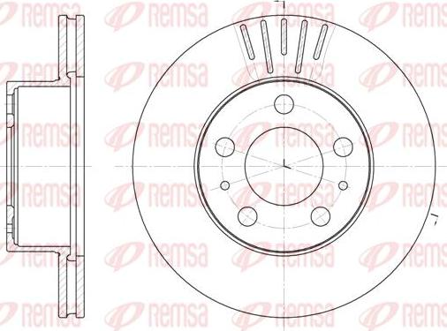 Kawe 6409 10 - Тормозной диск autosila-amz.com