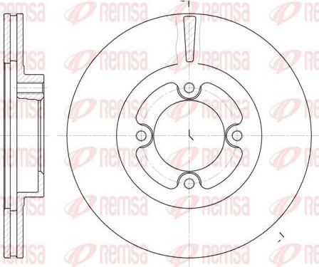 Kawe 6406 10 - Тормозной диск autosila-amz.com