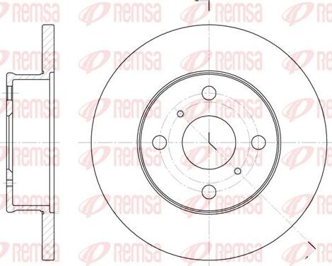 Kawe 6401 00 - Тормозной диск autosila-amz.com