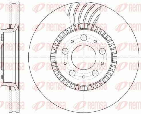 Kawe 6591 10 - Тормозной диск autosila-amz.com