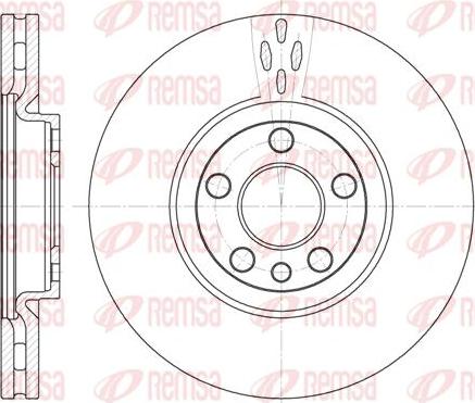 Kawe 6658 10 - Тормозной диск autosila-amz.com