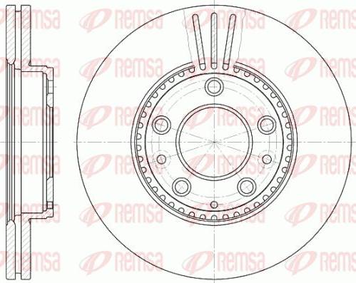 Kawe 6673 10 - Тормозной диск autosila-amz.com