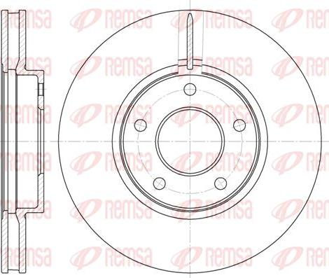 Kawe 61927 10 - Тормозной диск autosila-amz.com