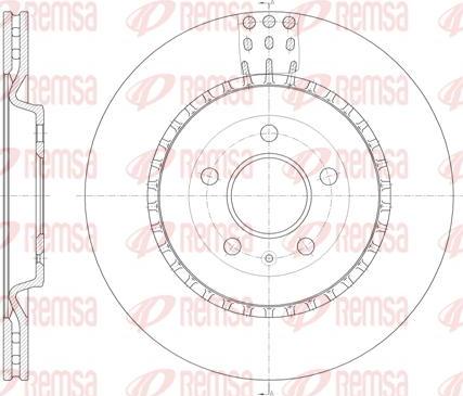 Kawe 61492 10 - Тормозной диск autosila-amz.com