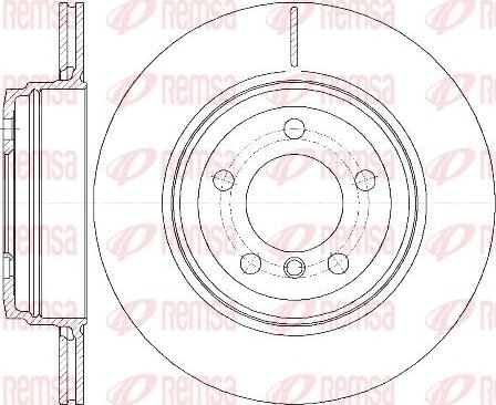 Kawe 61082 10 - Тормозной диск autosila-amz.com