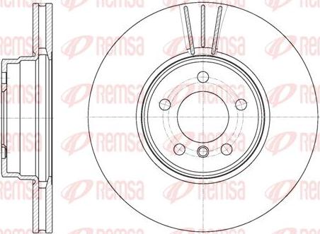 Kawe 61028 10 - Тормозной диск autosila-amz.com