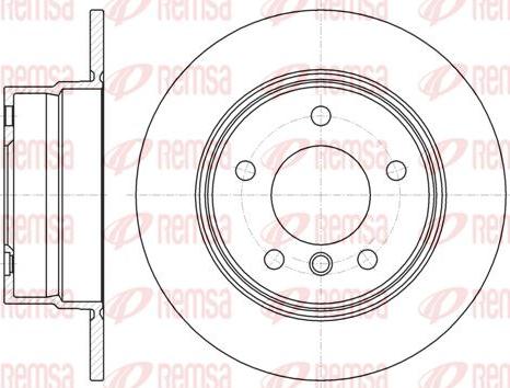 Kawe 61144 00 - Тормозной диск autosila-amz.com