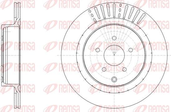 Kawe 61897 10 - Тормозной диск autosila-amz.com