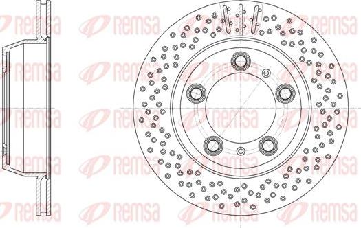 Kawe 61864 10 - Тормозной диск autosila-amz.com