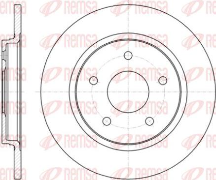 Kawe 61394 00 - Тормозной диск autosila-amz.com