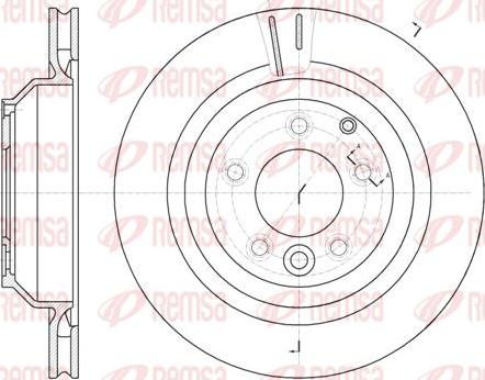 Kawe 61302 10 - Тормозной диск autosila-amz.com