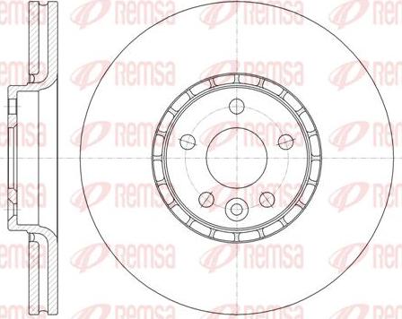 Kawe 61319 10 - Тормозной диск autosila-amz.com