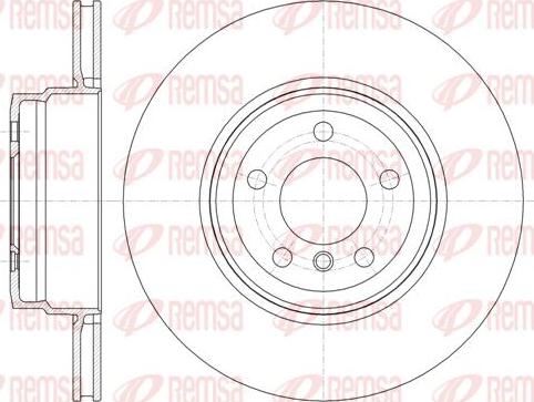 Kawe 61337 10 - Тормозной диск autosila-amz.com