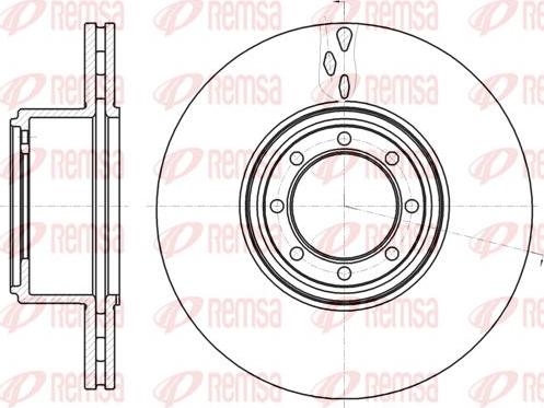 Kawe 61216 10 - Тормозной диск autosila-amz.com