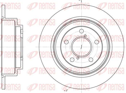 Kawe 6398 00 - Тормозной диск autosila-amz.com