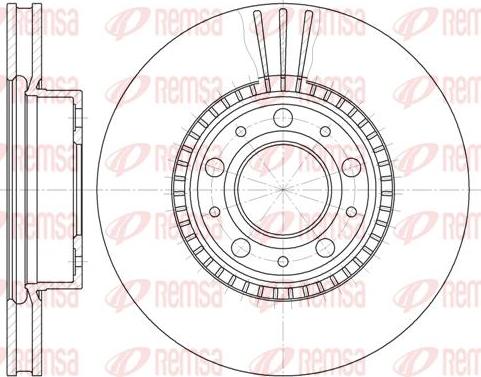 Kawe 6304 10 - Тормозной диск autosila-amz.com