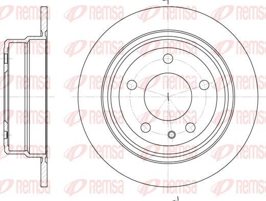 Kawe 6308 00 - Тормозной диск autosila-amz.com