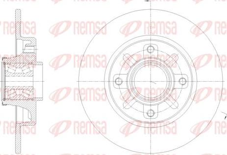 Kawe 62137 00 - Тормозной диск autosila-amz.com